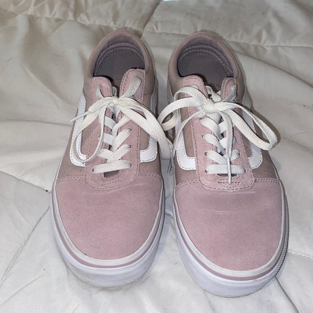 Soft pink vans